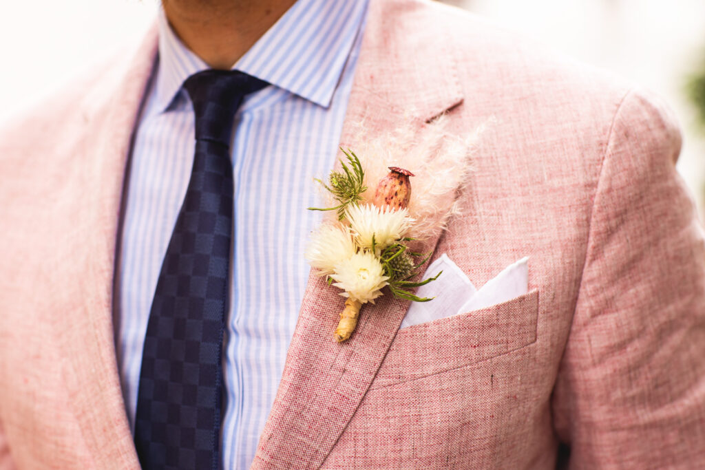 Fiore occhiello matrimonio a Lugano