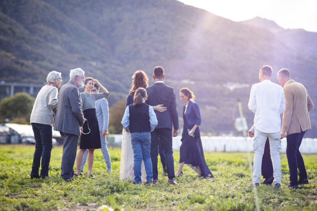 Reportage fotografico matrimonio in fattoria sul Piano di Magadino in Ticino