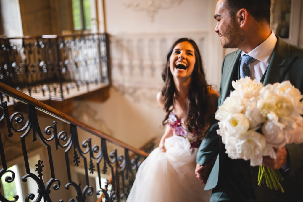 Reportage matrimonio foto di coppia alla Villa Negroni a Vezia